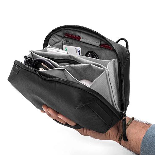 Tech Pouch in Black Product Image (Secondary Image 3)
