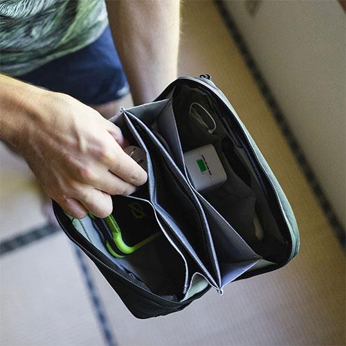 Tech Pouch in Sage Product Image (Secondary Image 4)