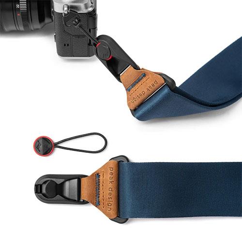 Slide Camera Strap in Midnight Blue Product Image (Secondary Image 1)