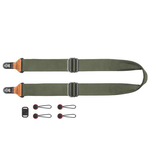 Slide Camera Strap in Sage Green Product Image (Primary)