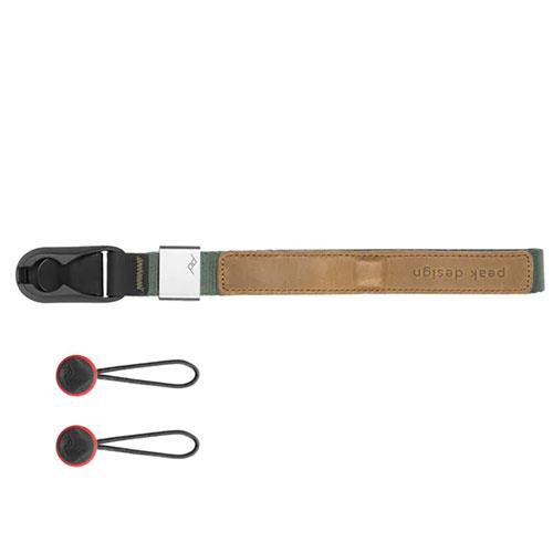 Cuff Wrist Strap in Sage Green Product Image (Primary)