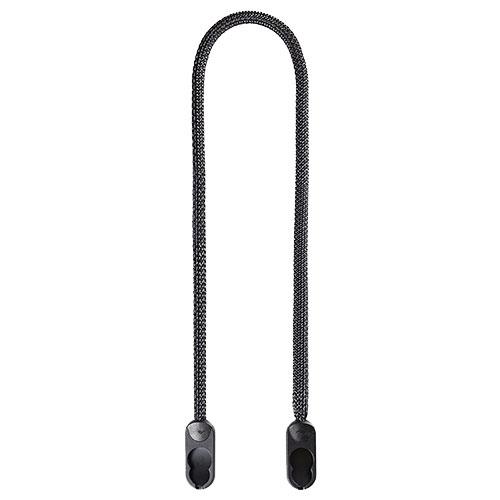 Form Rope Camera Neck Strap in Black Product Image (Secondary Image 2)