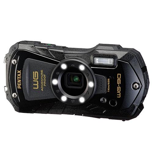 WG-90 Digital Camera in Black Product Image (Secondary Image 1)