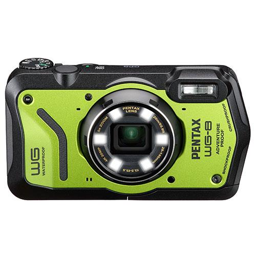 WG-8 Digital Camera in Green Product Image (Secondary Image 4)