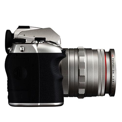 K-3 Mark III Digital SLR in Silver with Pentax HD 20-40mm F2.8-4 ED DC WR Lens in Silver Product Image (Secondary Image 3)