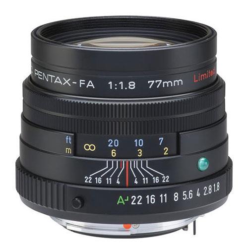 【美品】ペンタックス PENTAX FA 77mm F1.8 Limited Buy Pentax SMC-FA 77mm f/1.8 Limited Lens in Black - Jessops