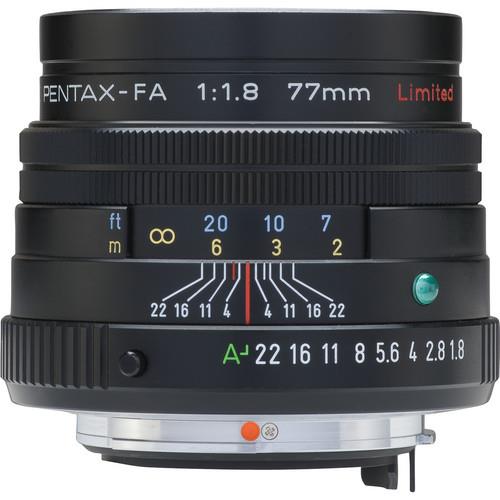 Buy Pentax SMC-FA 77mm f/1.8 Limited Lens in Black - Jessops