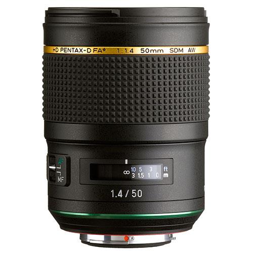HD FA* 50mm F/1.4 SDM AW Lens Product Image (Secondary Image 1)