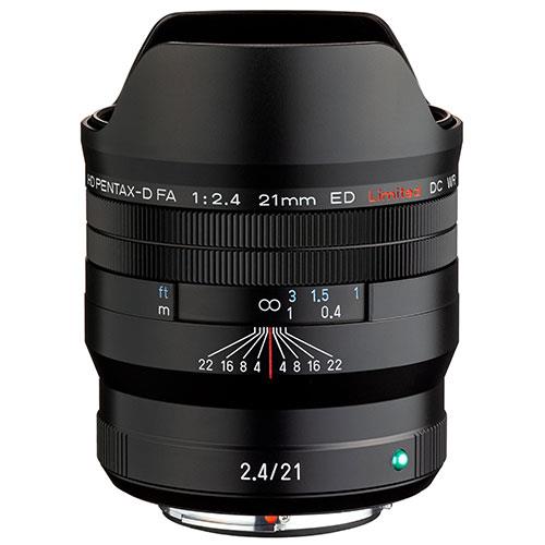 PENTAX-D FA 21mm F2.4 DC WR BK Product Image (Primary)