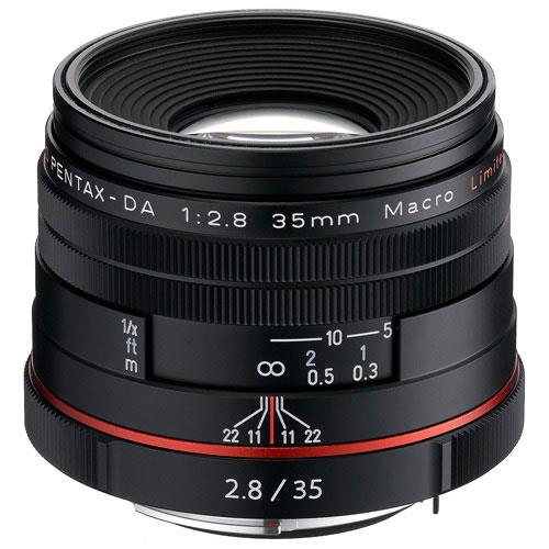 HD DA 35mm F2.8 Black Lens Product Image (Primary)