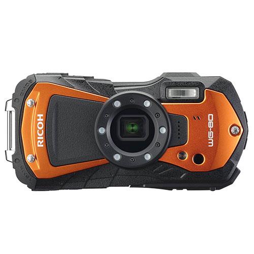 WG-80 Digital Camera in Orange Product Image (Primary)