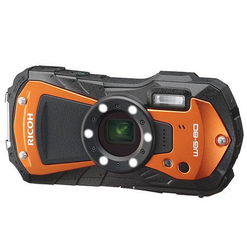 WG-80 Digital Camera in Orange Product Image (Secondary Image 1)