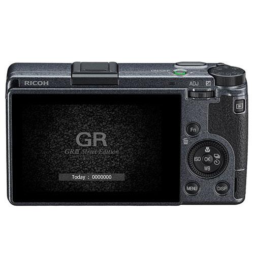 GR III Digital Camera Street Edition in Metallic Grey  Product Image (Secondary Image 2)
