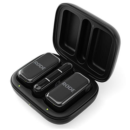 Wireless Micro Microphone USB-C in Black Product Image (Primary)