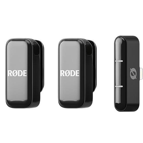 Wireless Micro Microphone USB-C in Black Product Image (Secondary Image 1)