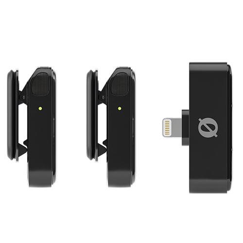 Wireless Micro Microphone Lightning in Black Product Image (Secondary Image 2)