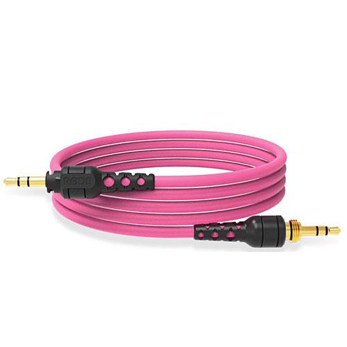 NTH-Cable 1.2m Headphone Cable in Pink Product Image (Secondary Image 1)