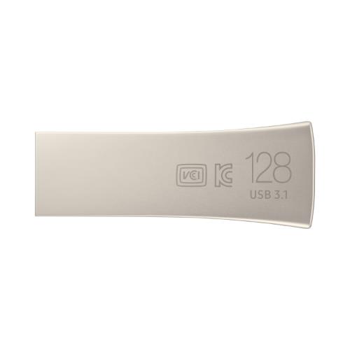 Bar Plus 128gb USB 3.1 Flash Drive Silver  Product Image (Secondary Image 1)