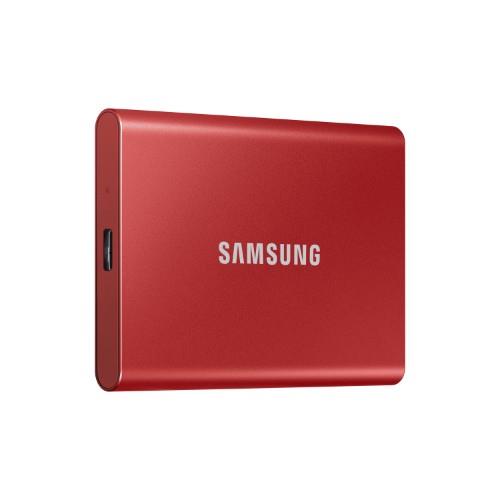SAMSUNG T7 2TB RED Product Image (Secondary Image 1)