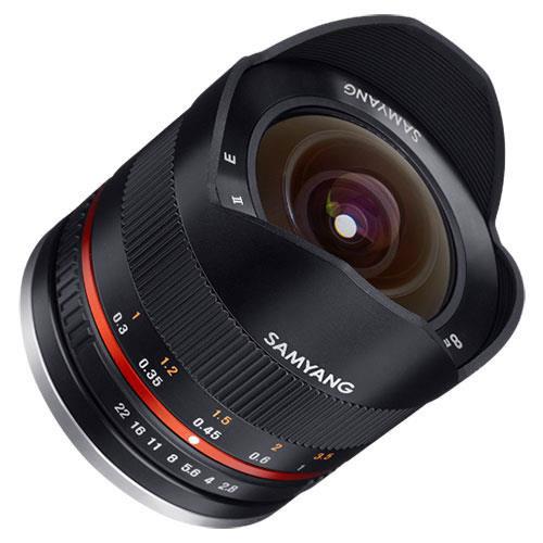 8mm f2.8 UMC Fish-eye II Lens in Black - Fujifilm X Mount Product Image (Secondary Image 2)