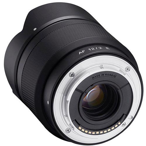 AF 12mm F2.0 Lens Sony E-Mount Product Image (Secondary Image 2)