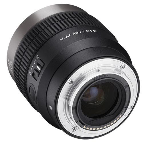 V-AF 45mm T1.9 Lens - Sony FE Product Image (Secondary Image 2)