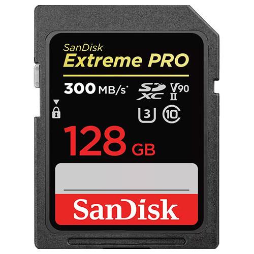 SANDISK EXTR PRO SD 128GB V90 Product Image (Primary)