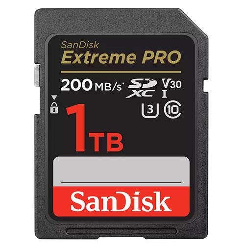 SANDISK EXPRO SDXC 1TB 200MBS Product Image (Primary)