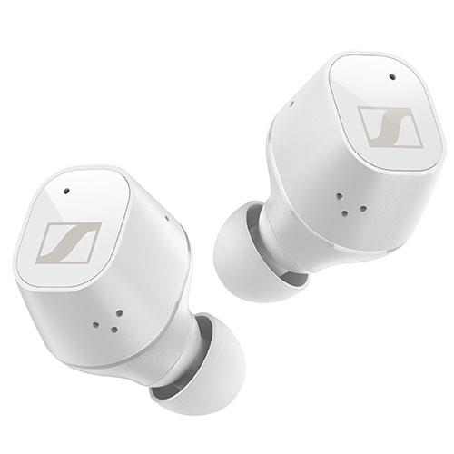 CX Plus True Wireless Earbuds in White Product Image (Secondary Image 1)
