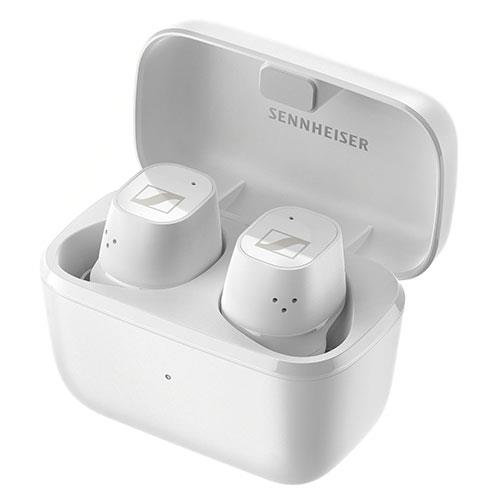 CX Plus True Wireless Earbuds in White Product Image (Secondary Image 2)