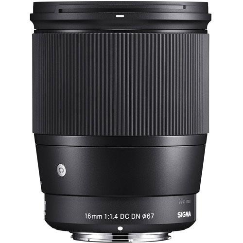 Sigma 16mm f/1.4 DC DN Contemporary Lens for Sony E-Mount Product Image (Secondary Image 1)