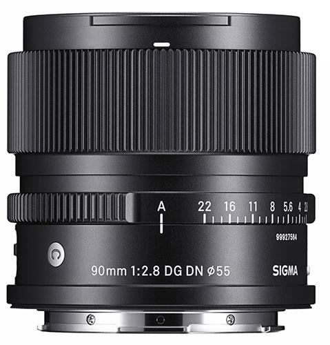90mm F2.8 DG DN C Lens - Sony E-Mount Product Image (Secondary Image 1)