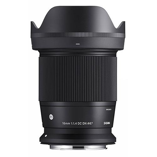 Buy Sigma 16mm F1.4 DC DN Contemporary Lens - Canon RF - Jessops