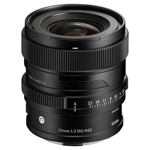 SIG AF 20MM F/2 DG C SONY E Product Image (Primary)