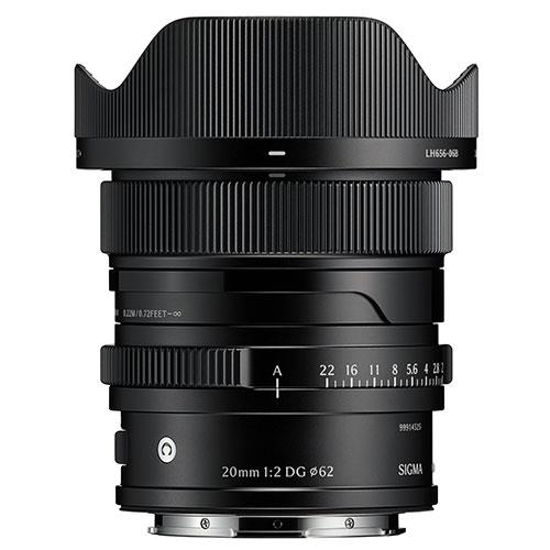 SIG AF 20MM F/2 DG C SONY E Product Image (Secondary Image 1)