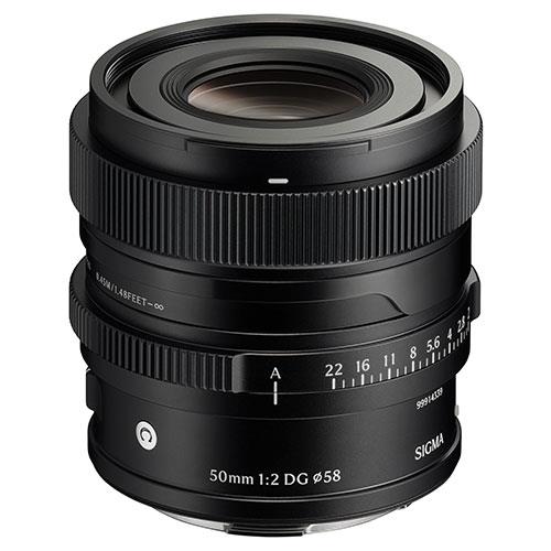 SIG AF 50MM F/2 DG C SONY E Product Image (Primary)