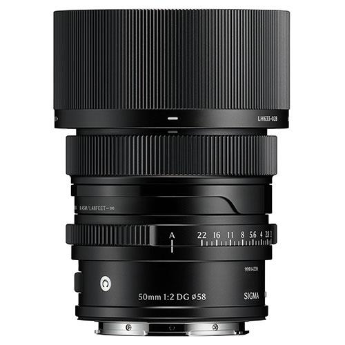 SIG AF 50MM F/2 DG C SONY E Product Image (Secondary Image 1)