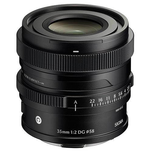 35mm F2 DG Contemporary Lens in Black - L-Mount Product Image (Primary)