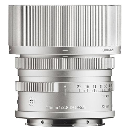 Buy Sigma 45mm F2.8 DG Contemporary Lens in Silver - L-Mount - Jessops