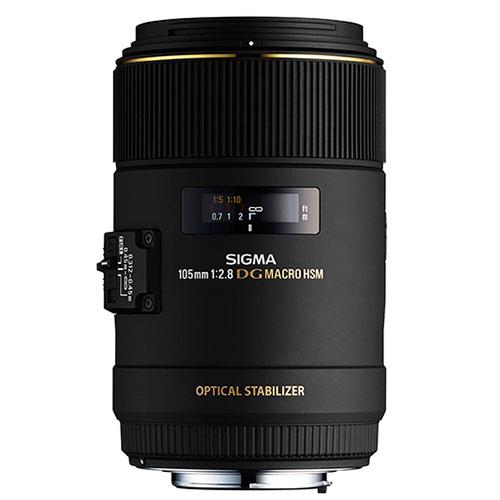105mm f/2.8 EX DG OS HSM Macro Lens - Nikon F Product Image (Primary)