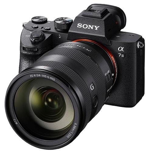 a7 III Mirrorless Camera with FE 24-105mm f/4 G Lens Product Image (Primary)