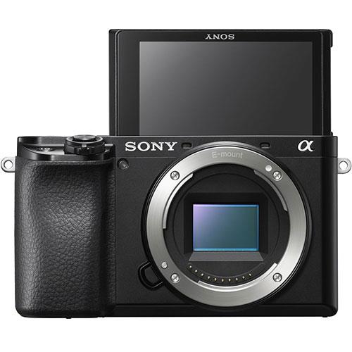 A6100 Mirrorless Camera Body in Black Product Image (Secondary Image 2)