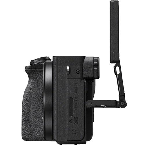 A6600 Mirrorless Camera Body in Black Product Image (Secondary Image 4)