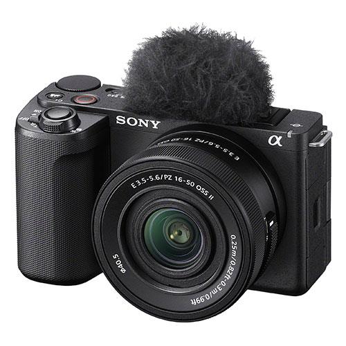 ZV-E10 II Mirrorless Vlogger Camera with PZ 16-50mm F3.5-5.6 OSS II Lens  Product Image (Secondary Image 1)