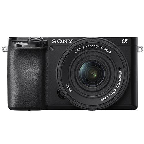 a6100 Mirrorless Camera in Black with 16-50mm Lens - new version Product Image (Primary)