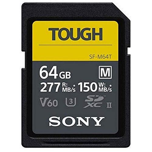 Tough 64GB UHS-II V60 SD Memory Card Product Image (Primary)