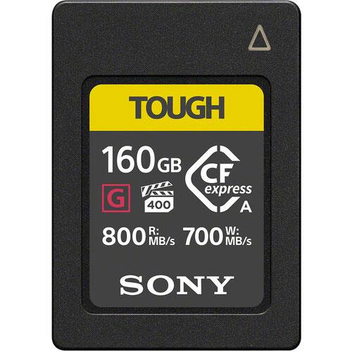 CFexpress Type A 160GB Tough Memory Card Product Image (Primary)