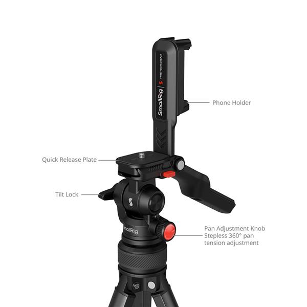 SRIG 5473 VIDEO TRIPOD Product Image (Secondary Image 1)