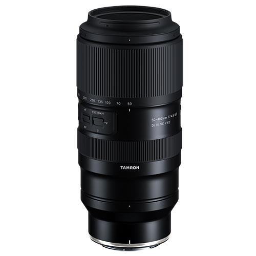 Buy Tamron 50-400mm F4.5-6.3 Di III VC VXD Lens - Nikon Z Mount - Jessops