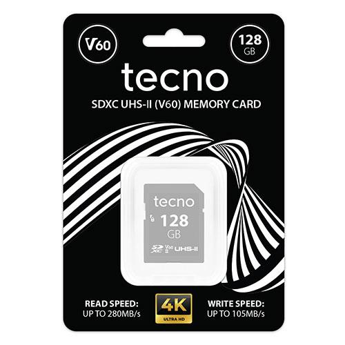 128GB V60 SDXC Memory Card Product Image (Secondary Image 1)
